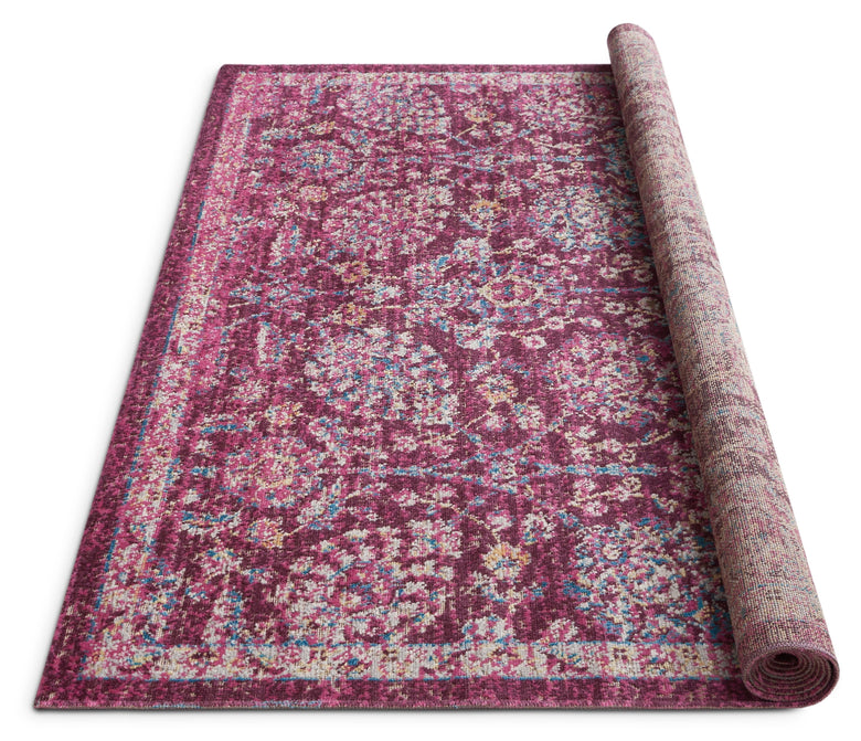 Wixby Pink Traditional Rug FI-28