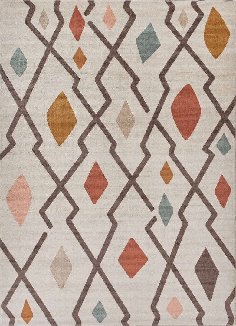 Santa Fe Earth Modern Rug FI-48