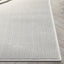Archer Retro Geometric Pattern Grey Glam Rug FRM-87