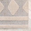 Zara Tribal Moroccan Diamond Pattern Beige Looped Pile Rug HAR-22