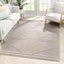 Evie Tribal Diamond Medallion Pattern Beige Looped Pile Rug HAR-32