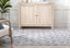 Ailey Moroccan Lattice Trellis Blue Looped Pile Rug HAR-54
