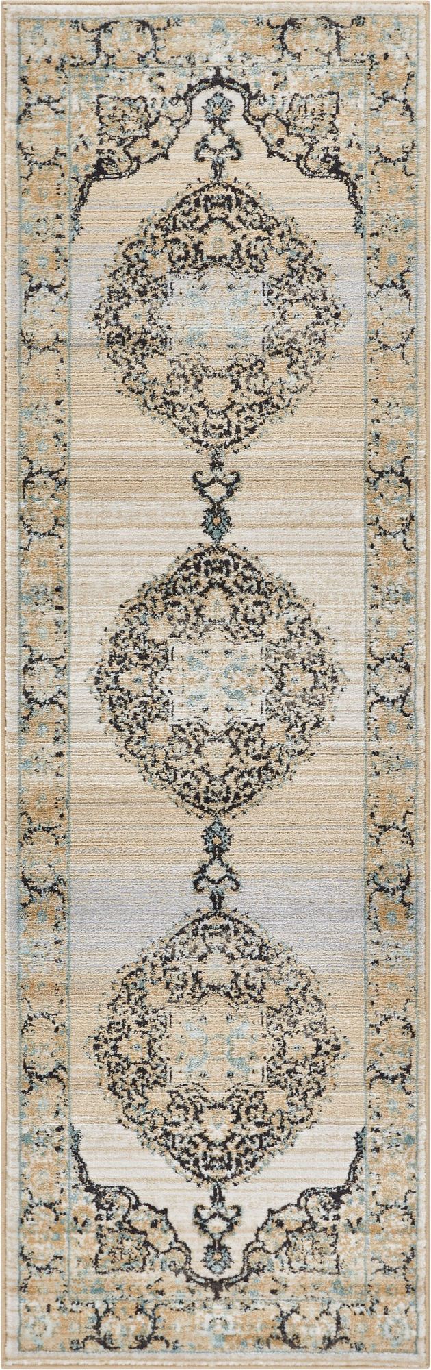 Kashmir Blue Traditional Rug HU-24