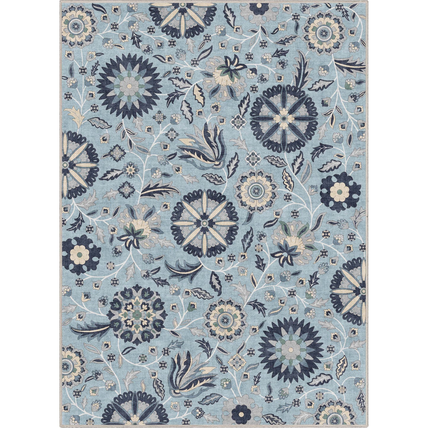 Kings Court Charlotte Light Blue Rug IP-KC-182