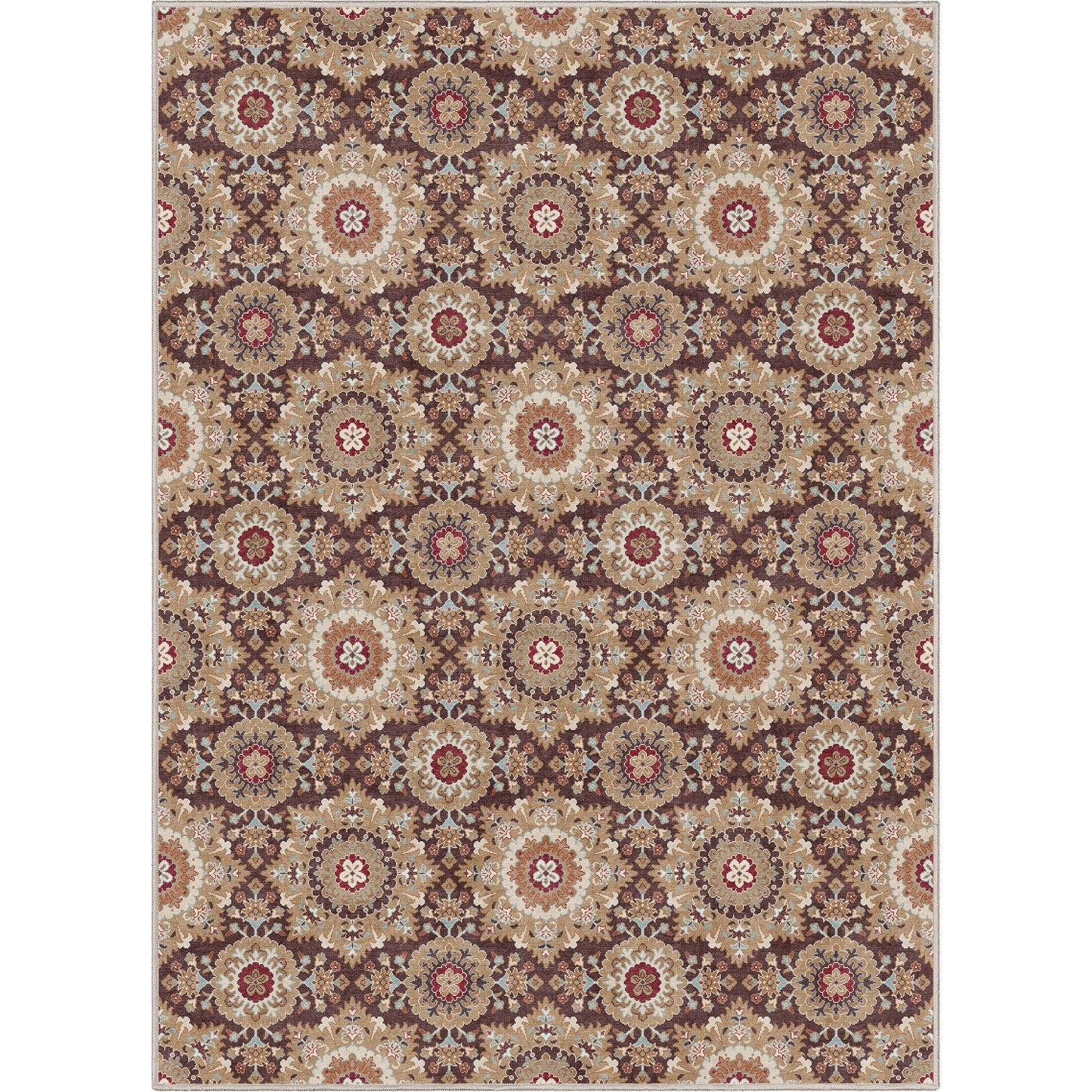 Kings Court Victoria Brown Rug IP-KC-212