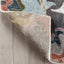 Posy Vintage Floral Blue Blush Rug IVY-34