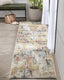 Elwood Modern Abstract Green Blue Rug IVY-45