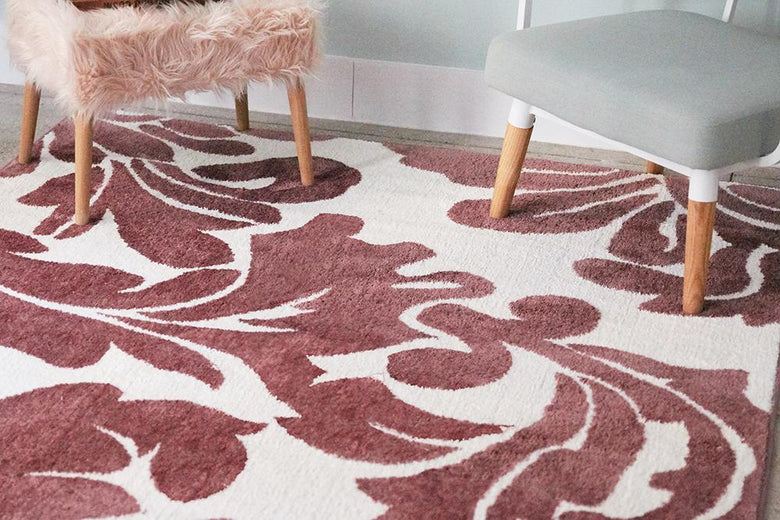 Enchanting Rose Modern Rug KA-08