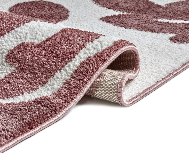 Enchanting Rose Modern Rug KA-08
