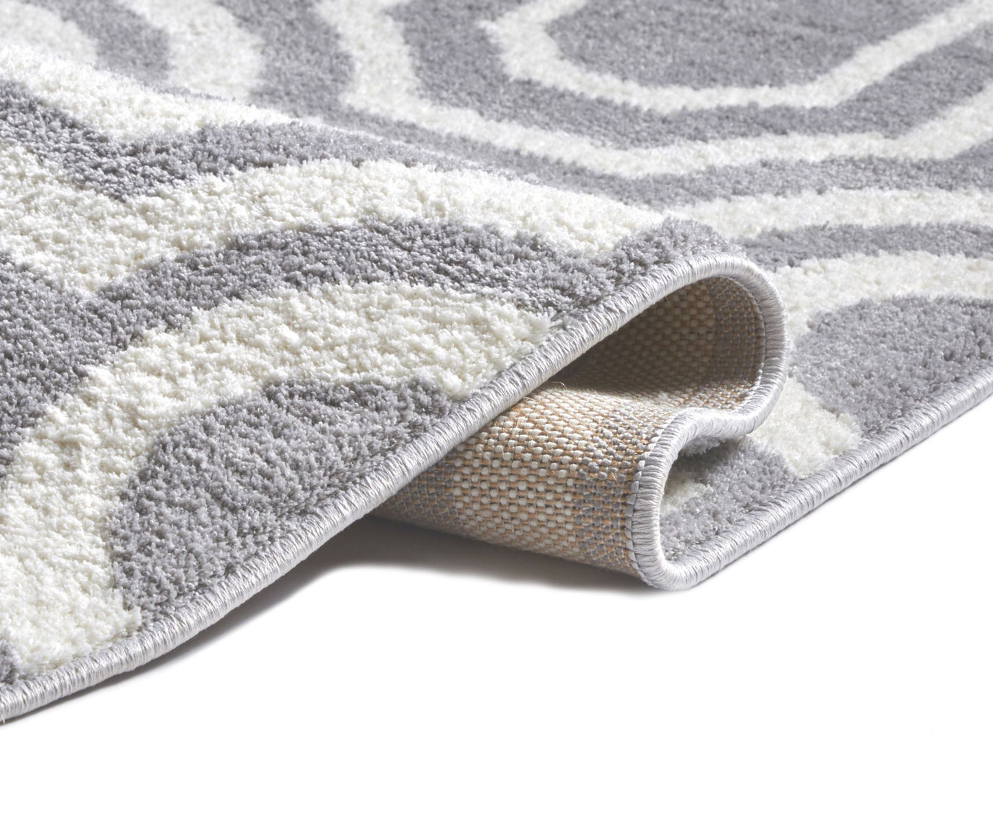 Leos Grey Modern Rug KA-46