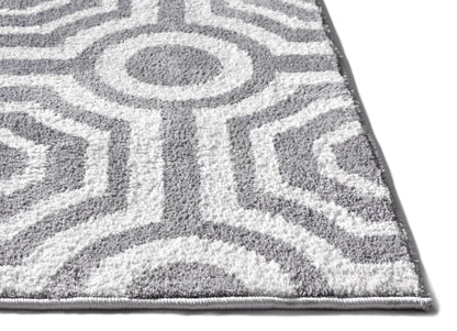 Leos Grey Modern Rug KA-46