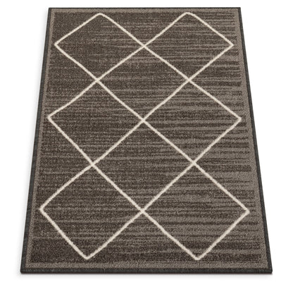 Clover Grey Modern Rug KC-128