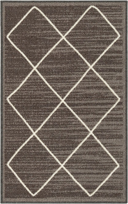 Clover Grey Modern Rug KC-128