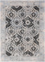 Marjorie Vintage Oriental Persian Panel Grey Rug KE-107