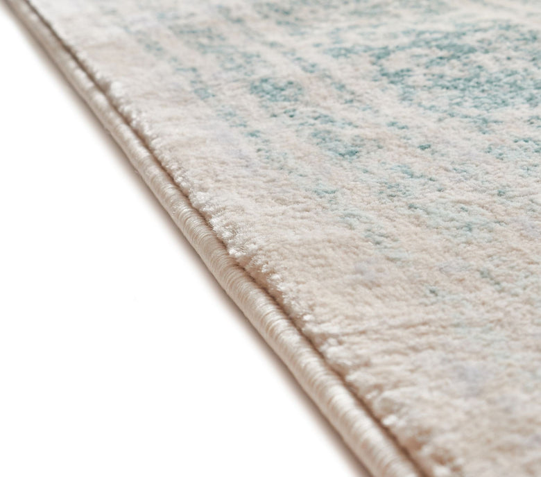 Melange Blue Vintage Modern Rug KE-24