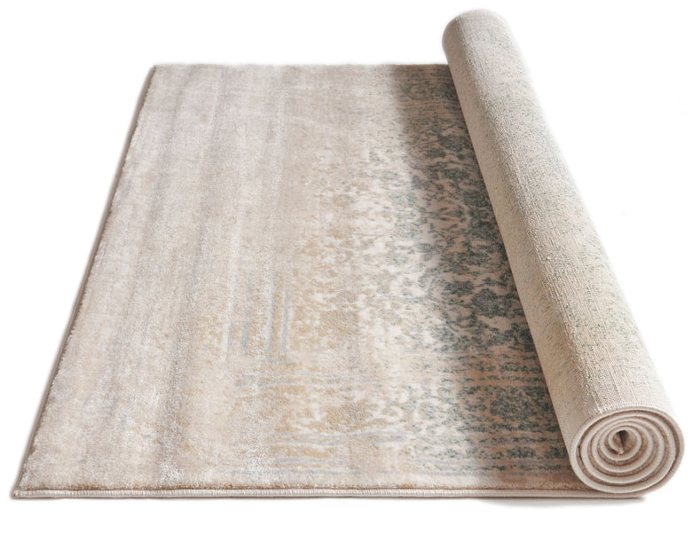 Melange Blue Vintage Modern Rug KE-24