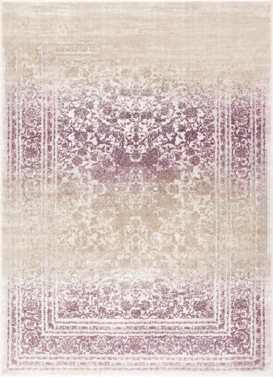 Melange Lavender Vintage Modern Rug KE-28