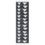 Triangles Modern Geometric Pattern Grey Kids Rug KEN-17