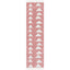 Triangles Modern Geometric Pattern Pink Kids Rug KEN-19