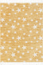 Stars Modern Geometric Yellow Kids Rug KEN-21-