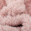Chie Glam Solid Ultra-Soft Plush Pink Shag Rug KU-10