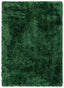 Chie Glam Solid Ultra-Soft Green Shag Rug KU-15