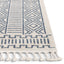 Dora Tribal Moroccan Geometric Light Blue Kilim-Style Rug LDL-66