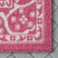 Celesine Oriental Medallion Indoor/Outdoor Fuschia Flat-Weave Rug LIA-190