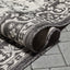 Celesine Oriental Medallion Indoor/Outdoor Black Flat-Weave Rug LIA-193