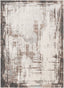 Francis Abstract Brushstroke Ivory Vintage Rug LIS-172