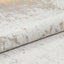 Napio Modern Distressed Abstract Brush Stroke Grey Kilim-Style Rug LL-141