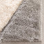 Mika Retro Chevron 3D Textured Shag Pink Grey Rug LOL-49