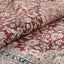 Tonti Machine Washable Vintage Medallion Oriental Red Flat-Weave Distressed Rug LOT-170