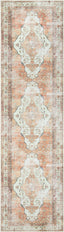 Ashtyn Vintage Medallion Blush Ivory Persian Rug by Rebecca Propes LOT-259