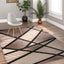 Broadway Brown Mid-Century Modern Rug MC-128