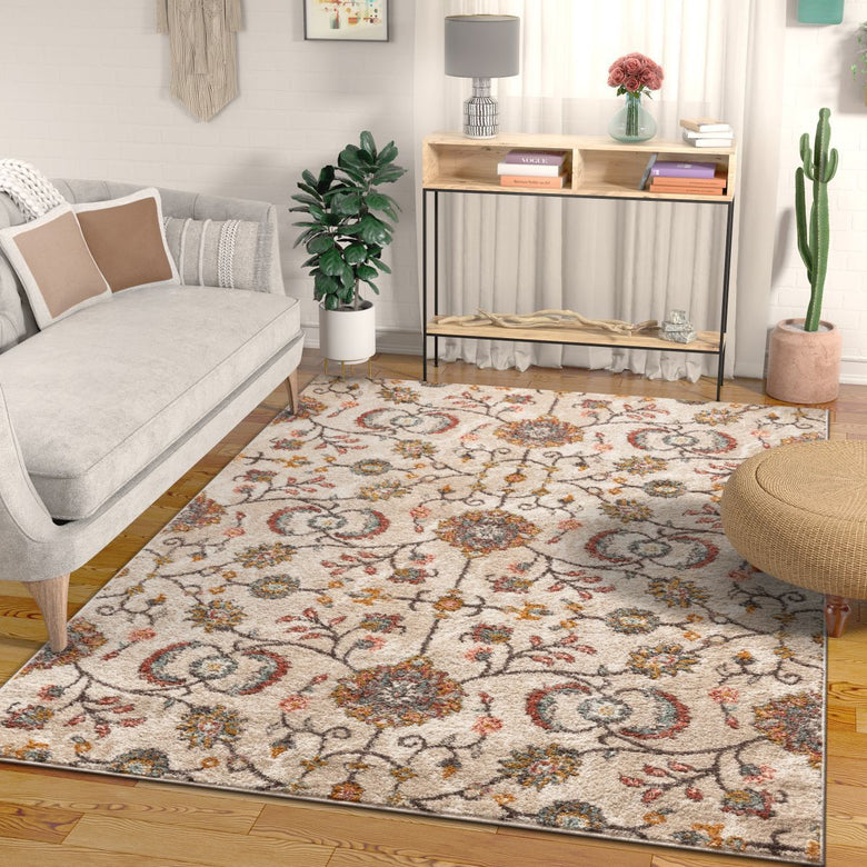 Beatrix Blush Modern Bohemian Rug MC-179