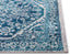 Coco Blue Modern Bohemian Rug MC-182