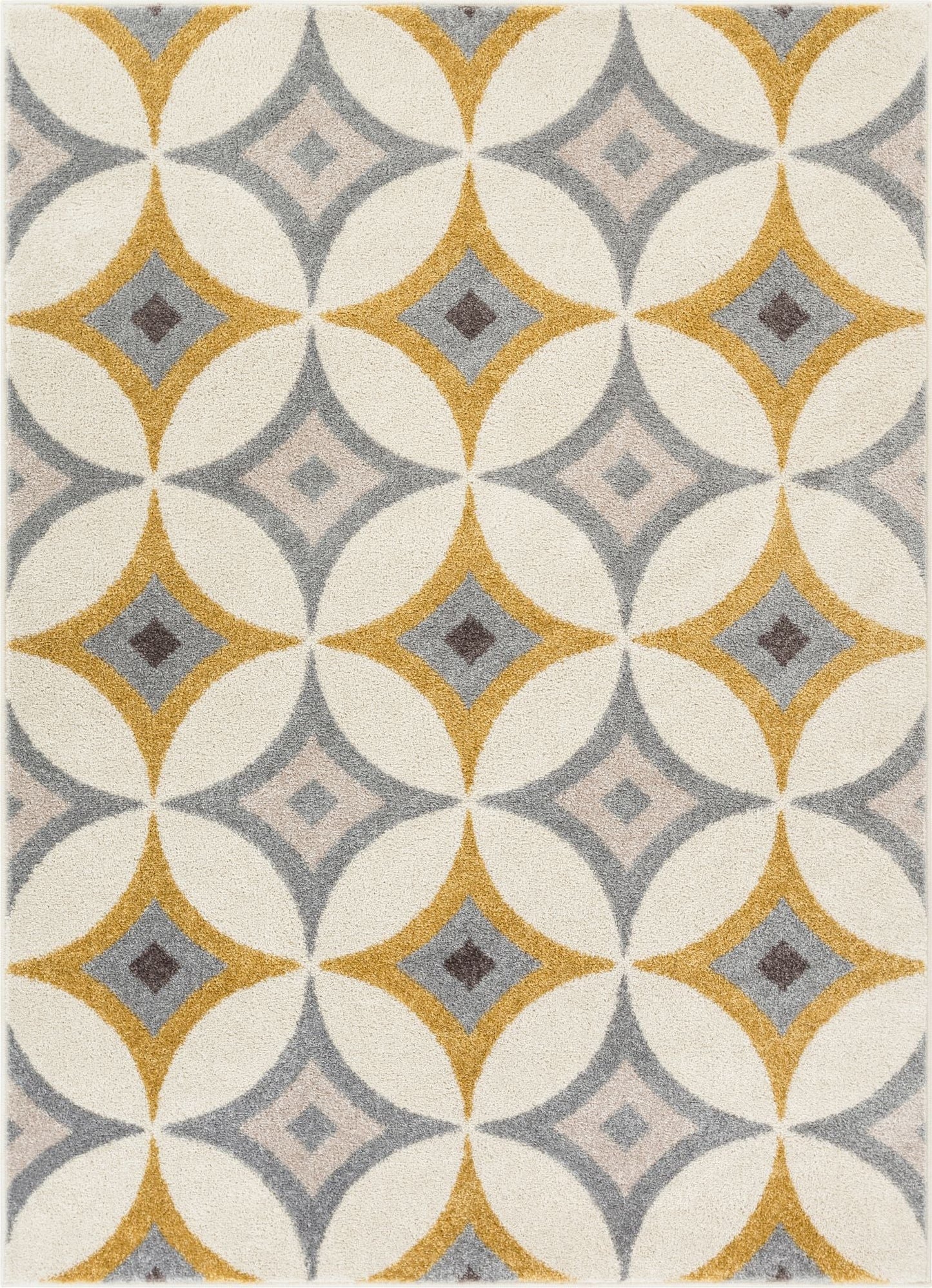 Perla Gold Modern Bohemian Rug MC-291