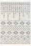 Tozi Moroccan Tribal Beige Shag Rug MEL-32