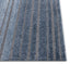 Bauer Blue Modern Solid And Striped Rug MG-04
