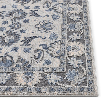 Jasper Grey Global Vintage Oriental Rug MG-97