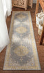 Tarifa Vintage Bohemian Medallion Yellow Machine Washable Rug NIL-01