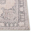 Tarifa Vintage Bohemian Medallion Beige Machine Washable Rug NIL-02