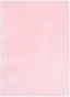 Crest Modern Glam Faux Fur Plush Light Pink Shag Rug OPA-19