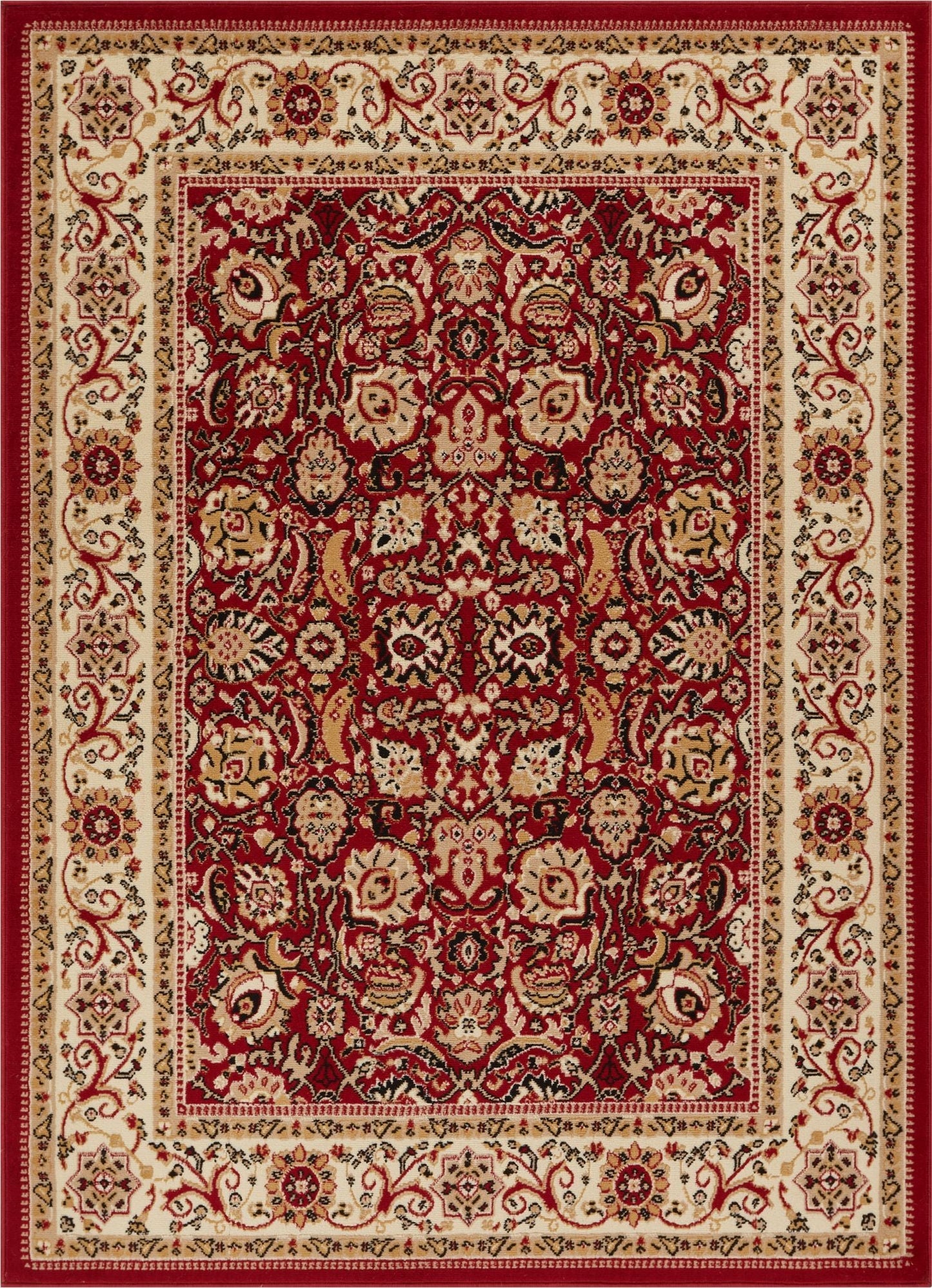 Tabriz Red Traditional Rug PA-10