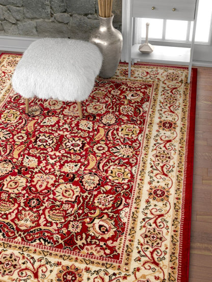 Tabriz Red Traditional Rug PA-10