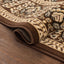 Malika Traditional Medallion Persian Floral Brown Rug PA-118