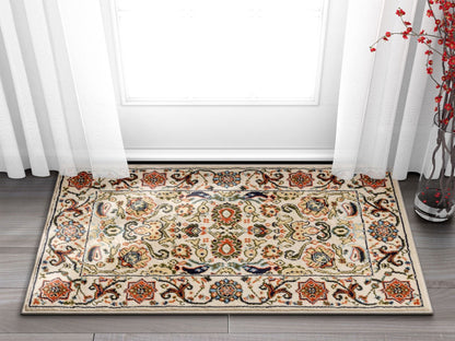 Tabriz Traditional Ivory Rug-PA-12