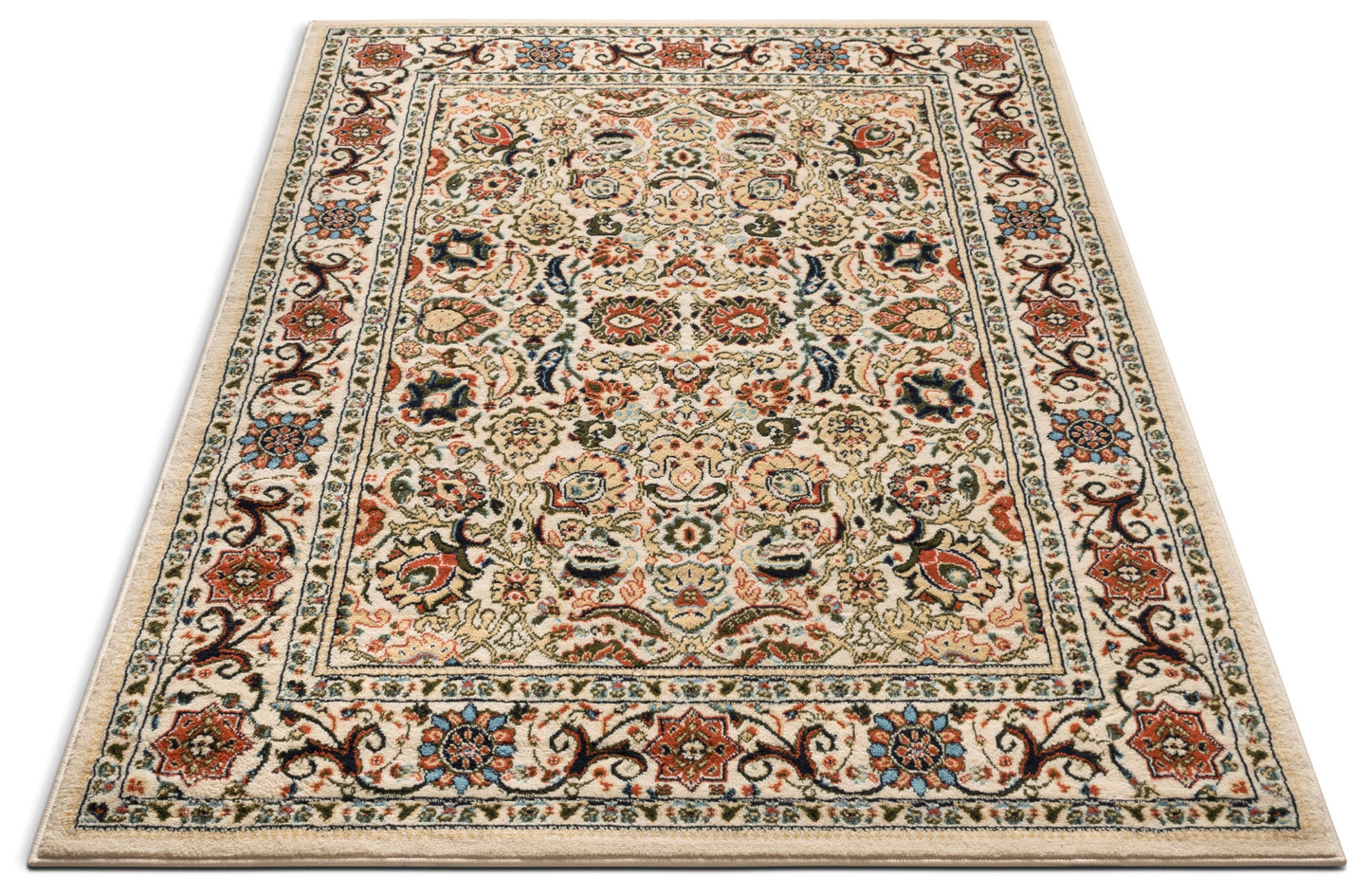 Tabriz Traditional Ivory Rug-PA-12