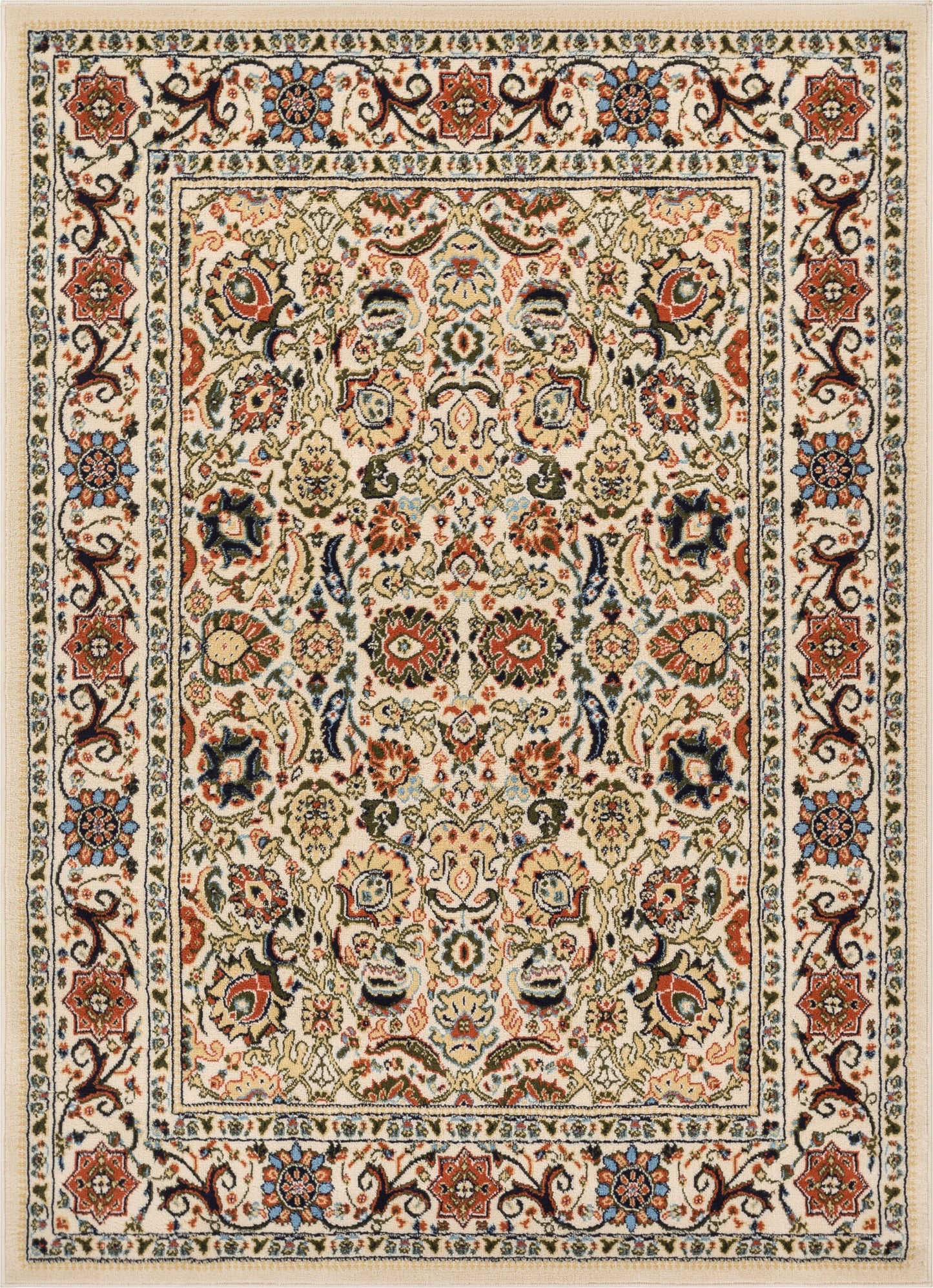 Tabriz Traditional Ivory Rug-PA-12